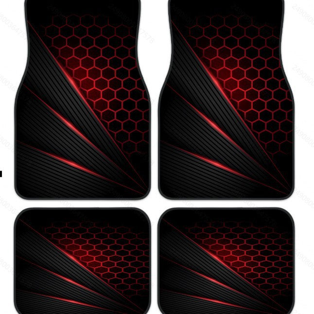 Vintage Car Foot Mat Carpet 4 Piece Set Stain Resistant Floor Mat TEMUFoot Mat Wholesale