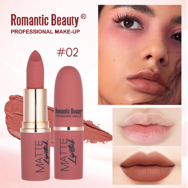 Lipstick Matte Frosted Waterproof Lip Gloss Lipstick