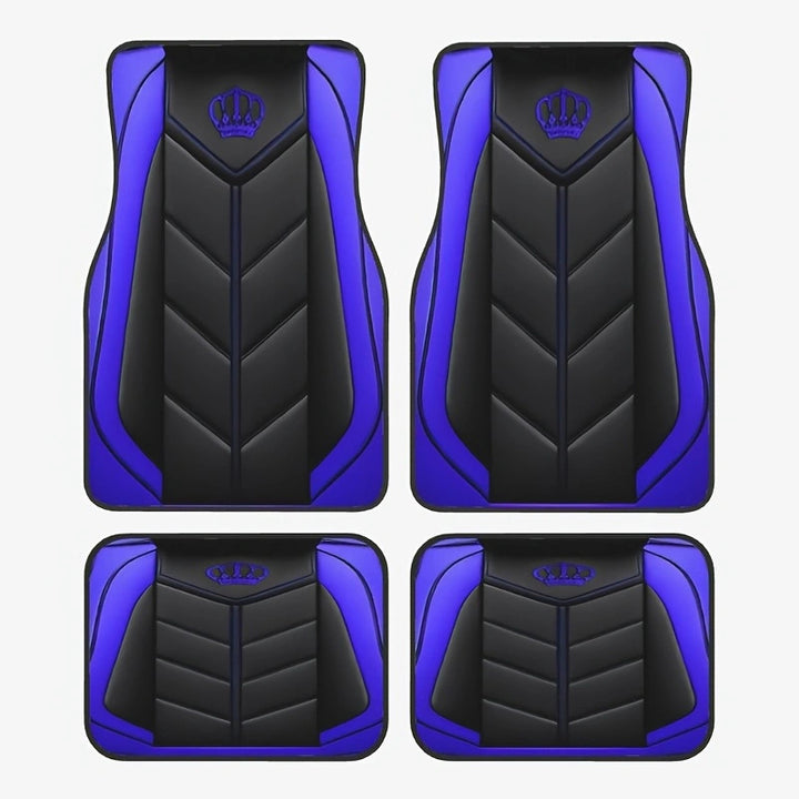 TEMUNordic Vintage Car Foot Mat Carpet Carpet 4 Piece Set Stain Resistant Floor Mat Wholesale Drop Shipping