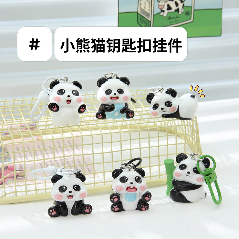 盲袋钥匙扣定制可爱卡通树脂挂件儿童礼品学生礼物摆摊小商品批发
