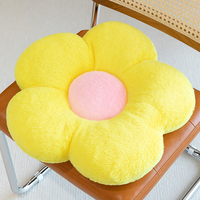 Flower Pillow Seat Cushion Bedroom Office Car