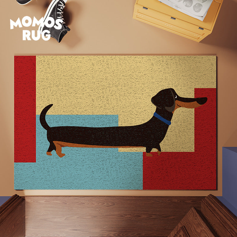 Dog Entryway Floor Mat Home Durable Non Slip Foot Mat Carpet