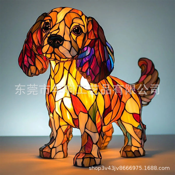 跨境新款Cat Lamp-Dachshund Lamp-Bigfoot Lamp动物LED灯摆件