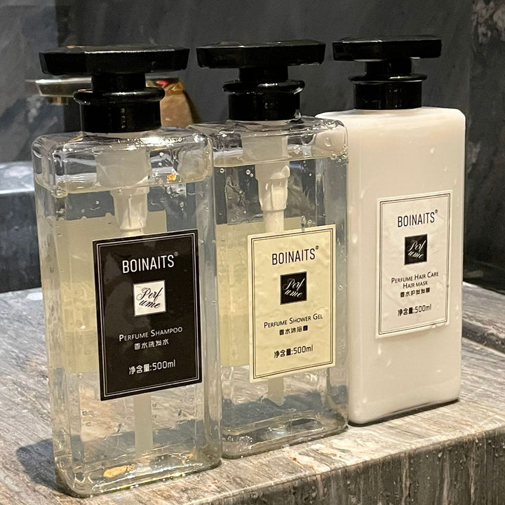 BOINAITSSmall Perfume Shampoo Women Body Wash Men Set Drop Shipping Wholesale