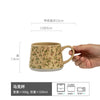 艺术感马克杯高颜值水杯创意大肚杯马克杯咖啡杯早餐杯陶瓷杯漂亮