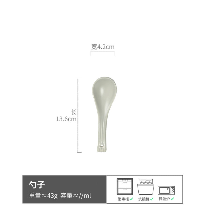 Japanese Style Premium Ceramic Spoon
