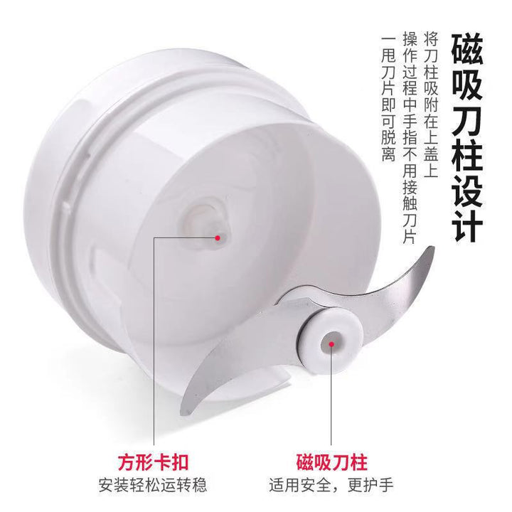 迷你捣蒜泥神器小型绞蒜泥器手动打蒜蓉大蒜搅碎机拉蒜切蒜末家用