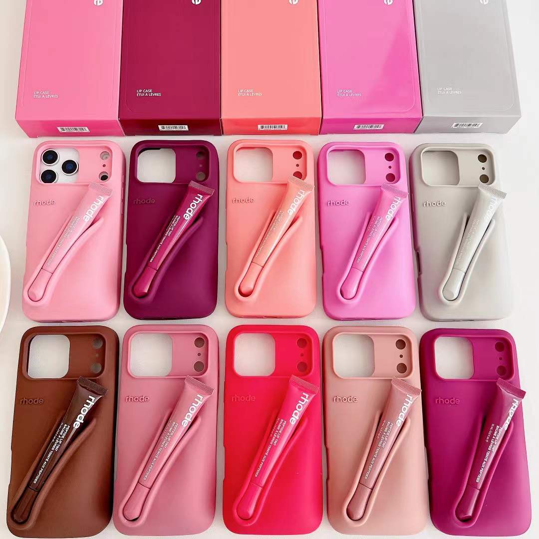 Phone Case Rhode Lipstick Silicone Phone Case Lip Gloss Lip Tint