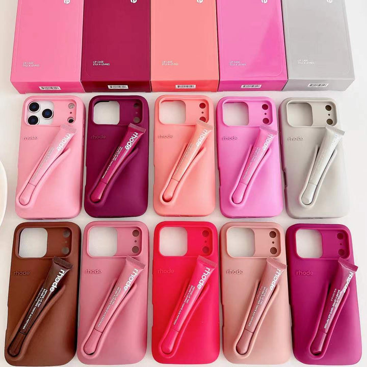 Phone Case Rhode Lipstick Silicone Phone Case Lip Gloss Lip Tint