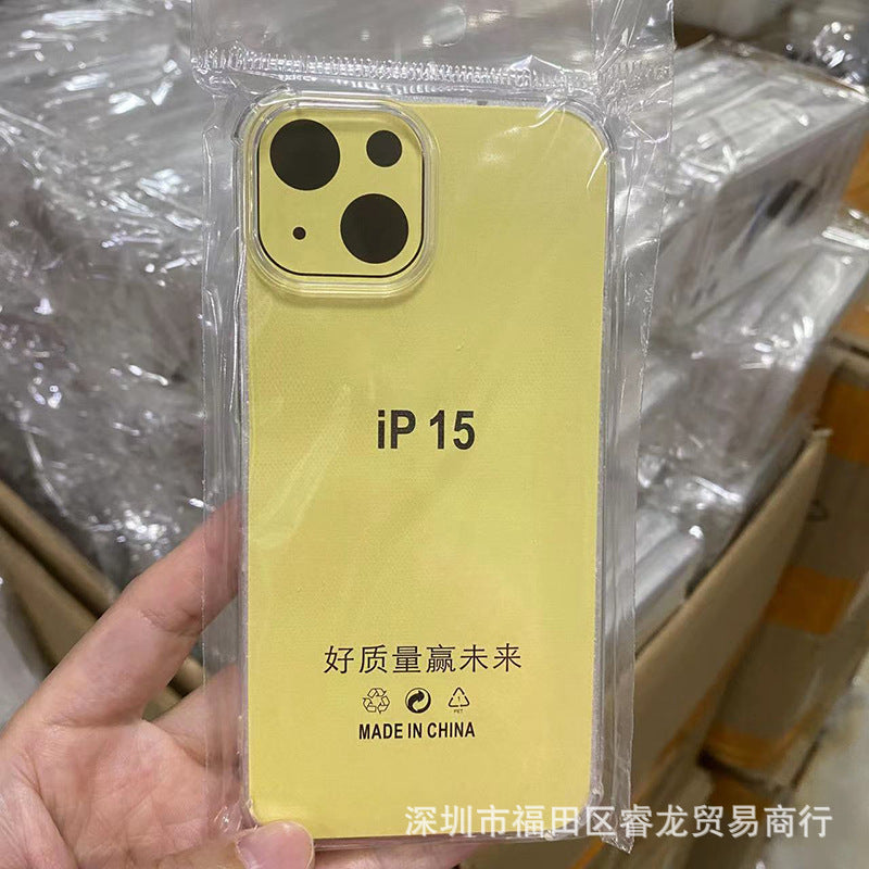 Clearfor iPhone15/16 Shockproof 14 Phone Caseiphone 13 pro PMSoft Case 11 13