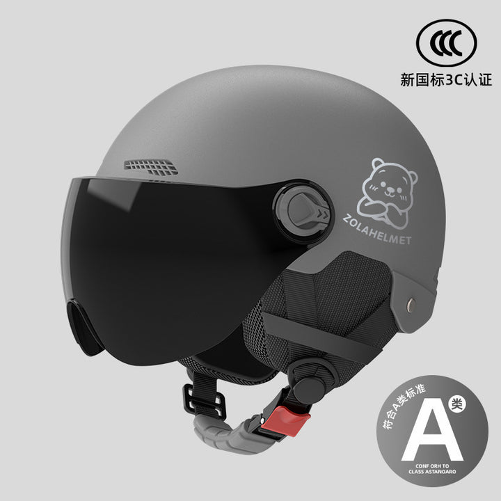 New Small Helmet Electric Vehicle Sun Protection Women Light Wholesale Winter