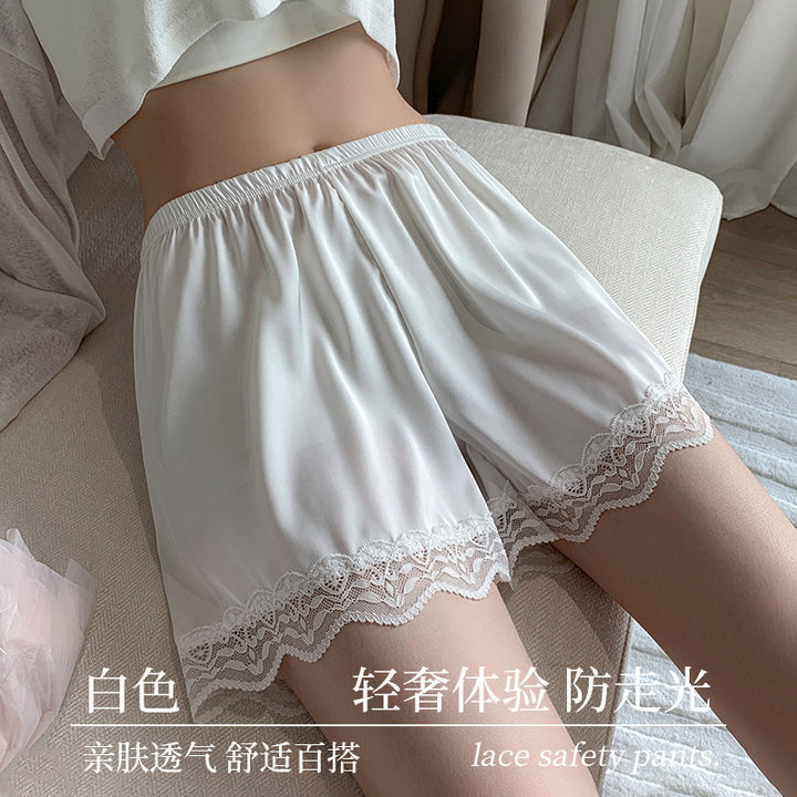 冰丝安全裤夏季防走光打底裤宽松薄款透气短裤女可外穿打底安全裤