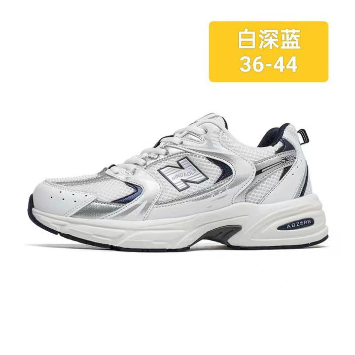 Thick Sneakers Unisex Couple Versatile Shoes Fashion Breathable Shoesn Comfortable Running Shoes