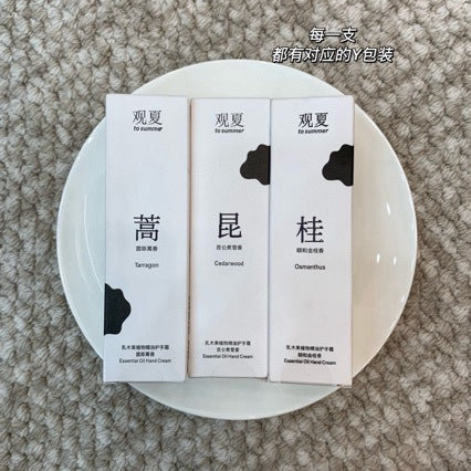 Essential Oil Fragrance Hand Cream Nourishing Moisturizing