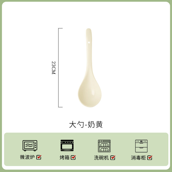 奶油风浮雕陶瓷碗碟套装家用简约新款餐具乔迁盘子碗具高级感