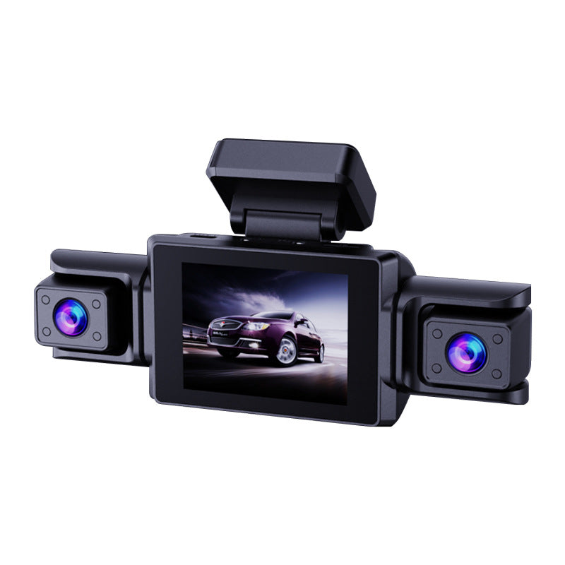 RV Truck 4-Channel Solar Wireless Dash Cam – HD Panoramic BSD Blind Warning