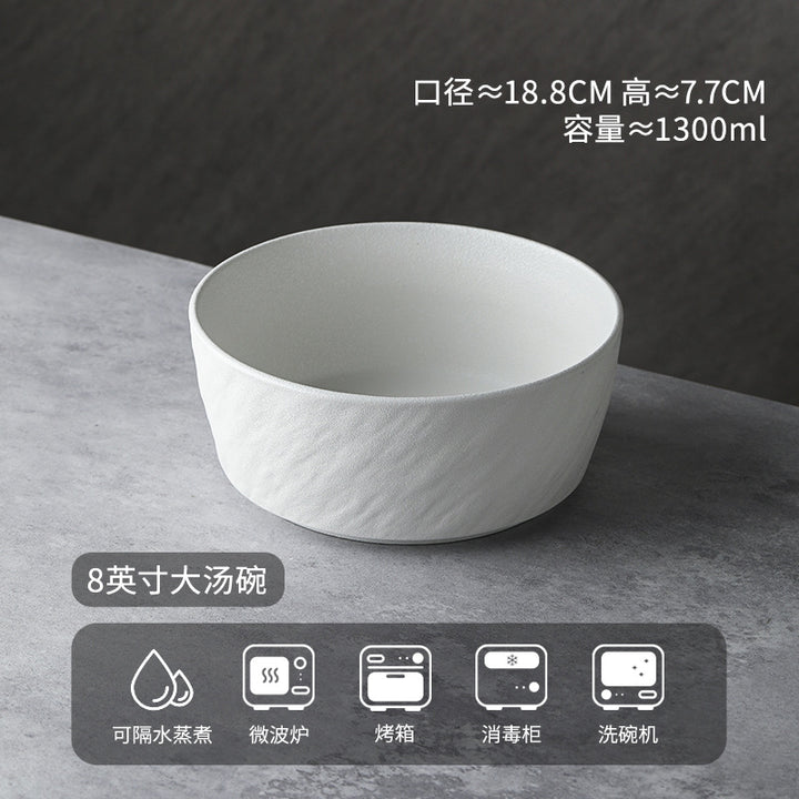 釉下彩餐具套装源头工厂定制2024新款高级感碗具轻奢碗碟套装家用