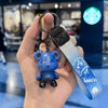 变色龙熊创意钥匙链小熊批发汽车情侣钥匙挂件公仔书包挂饰钥匙扣