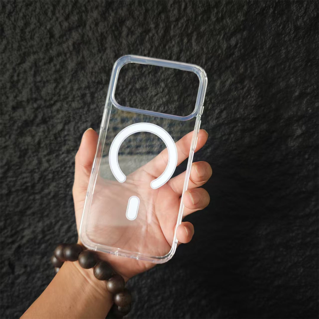 IPhone 17 for iPhone16 pro Clear Mag Safe Phone Case 15 17 E Shockproof Trending