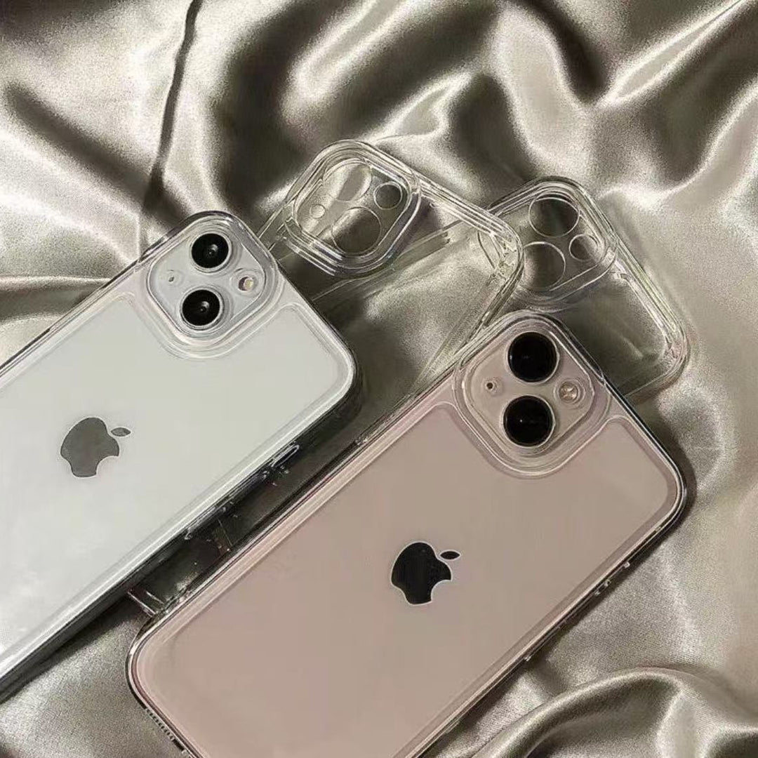 Minimalist Reinforcedfor iPhone 17 promax Phone Case 14 New iPhone15 pro Shockproof 16/13 mini