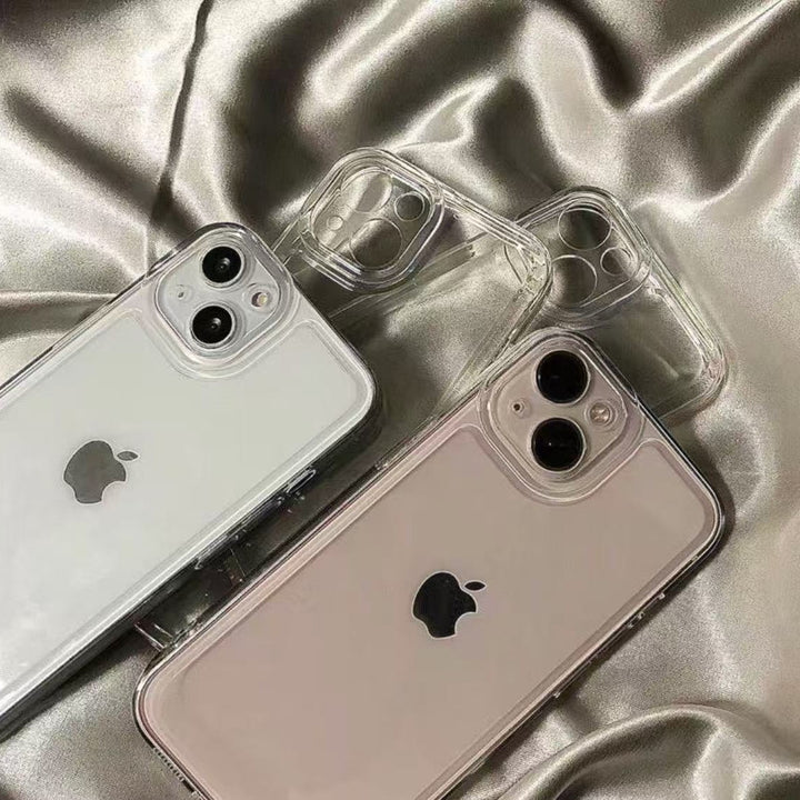 Minimalist Reinforcedfor iPhone 17 promax Phone Case 14 New iPhone15 pro Shockproof 16/13 mini