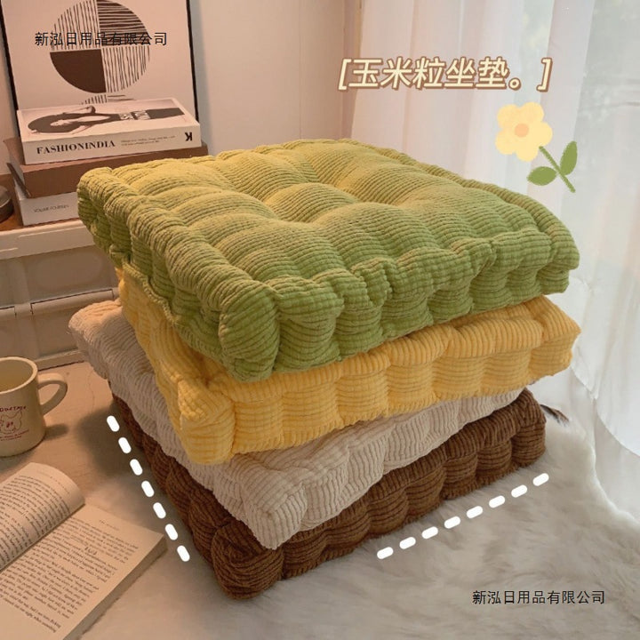 Seat Cushion Thickened Office Seat Cushion Student Linen