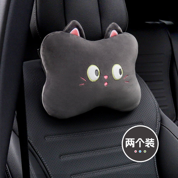 Car Neck Pillow All Season Universal Waist Support Cute