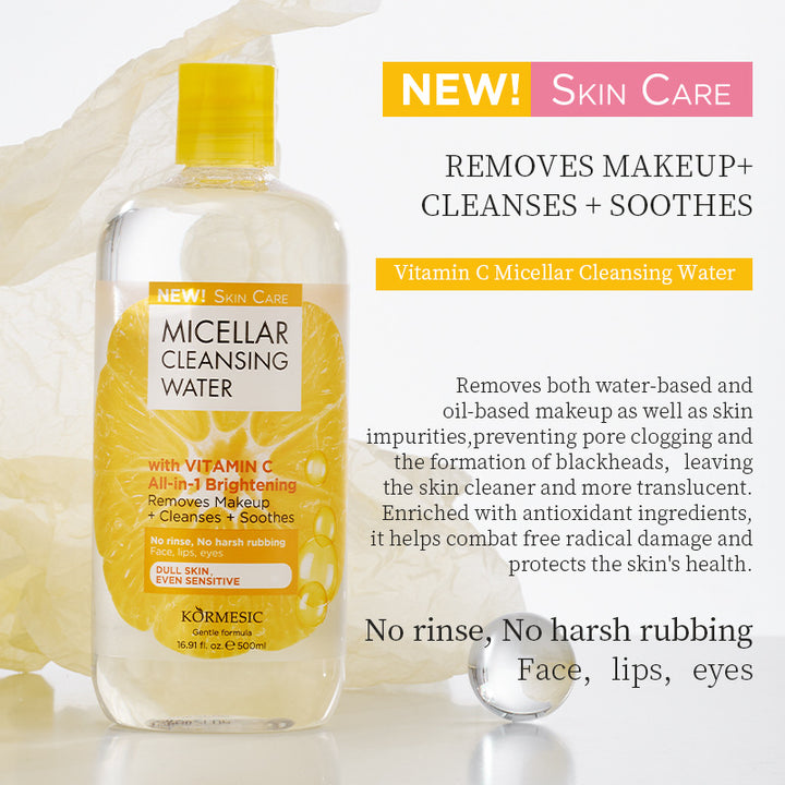 Cleanse Makeup Remover Water makeup remover Gentle Cleanse Eyeshadow Lipstick