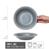 高颜值深盘圆形便宜碗复古陶瓷菜碗家用盘子餐具碗碟批发外贸尾单
