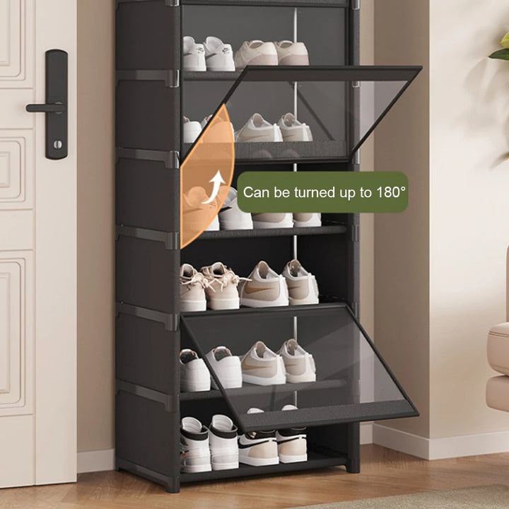 Door Shoe Rack Storage Organizer