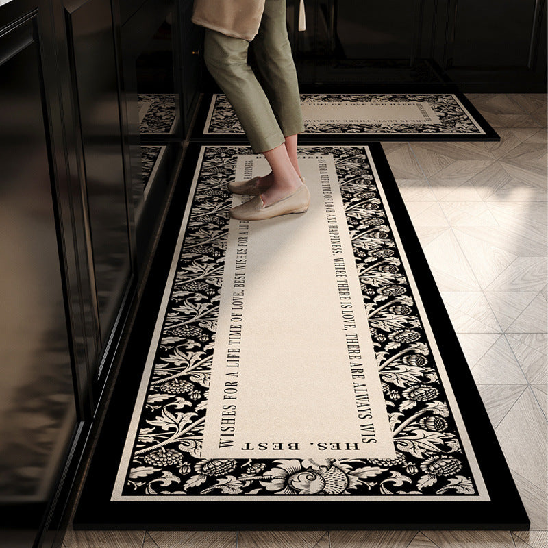 temu Kitchen Floor Mat Non Slip Special Stain Resistant Foot Mat Waterproof