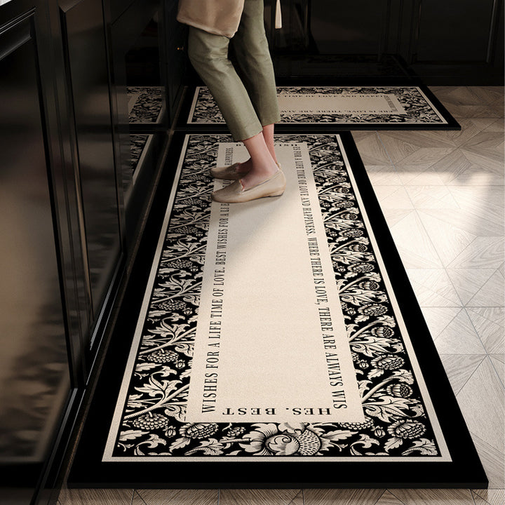 temu Kitchen Floor Mat Non Slip Special Stain Resistant Foot Mat Waterproof