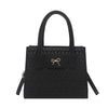 Textured Diamond Pattern PU Single Shoulder Bag – Women's Retro 2026 Handbag