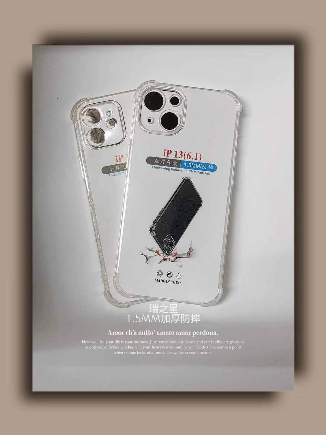 For iPhone 17 Phone Case 4-Corner Airbag ShockproofiPhone16 promax Clear Protective Case TPUSoft Case