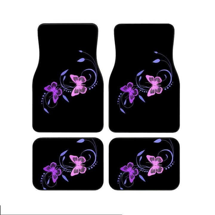 Car Floor Mat Crystal Velvet Absorbent Wear Resistant