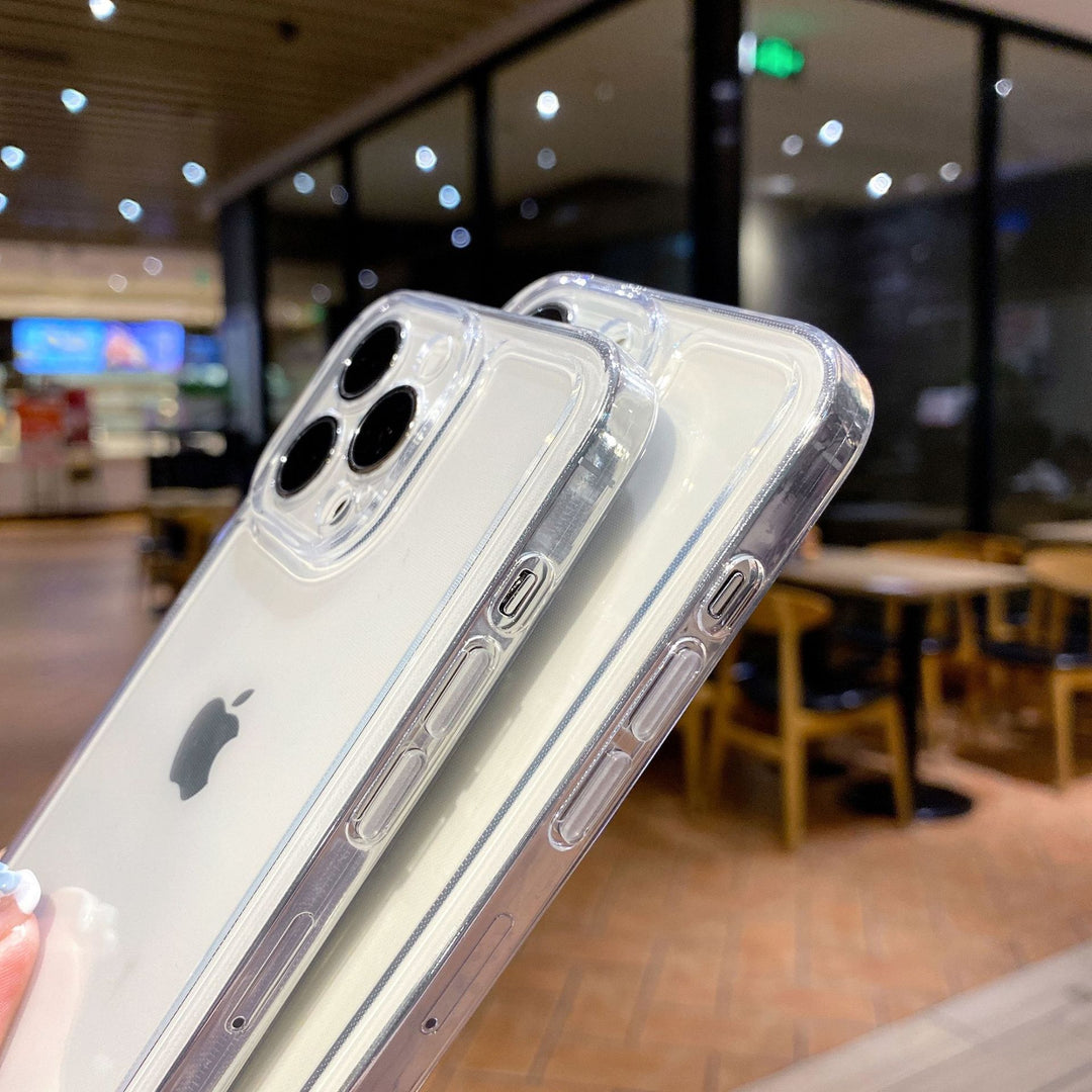 For iPhone17 promax Clear Phone Caseiphone 16 TPU Shockproof 15 Full Coverage 13 Protective Case