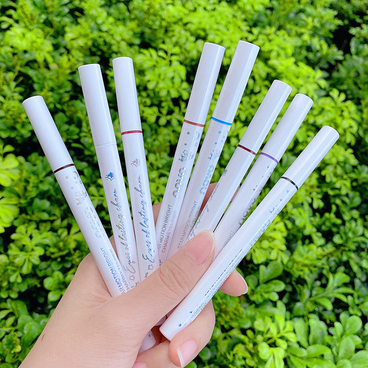 彩妆NOVO随心彩色眼线笔可叠涂多色眼线液笔不脱妆持妆持久不脱色