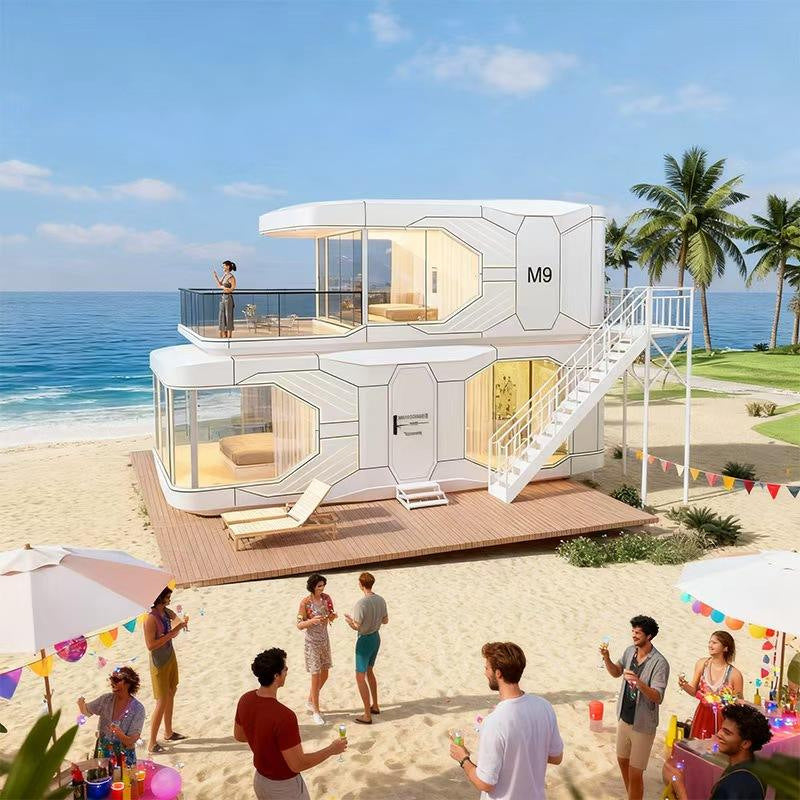 Etong Space Capsule Home Space Capsule Tiny House 2 Story