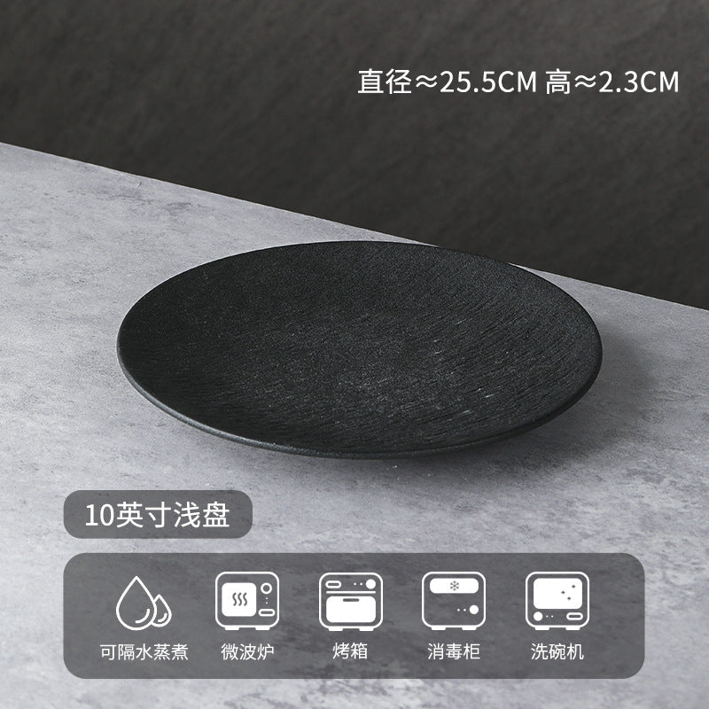 釉下彩餐具套装源头工厂定制2024新款高级感碗具轻奢碗碟套装家用