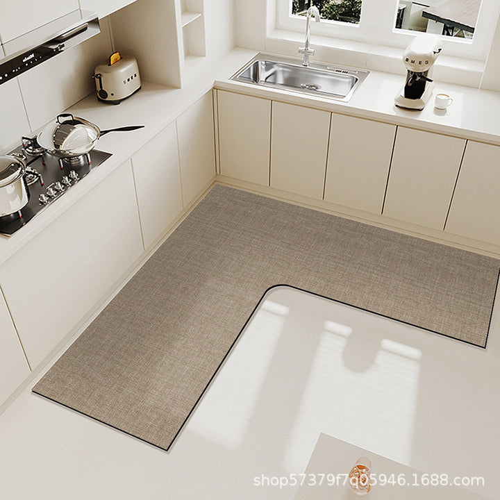 temu LKitchen Floor Mat Stain Resistant Non Slip Foot Mat Home Floor Mat