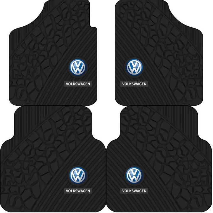 Car All Season Universal Foot Mat Floor Mat Car Stain Resistant Durable Foot Mat