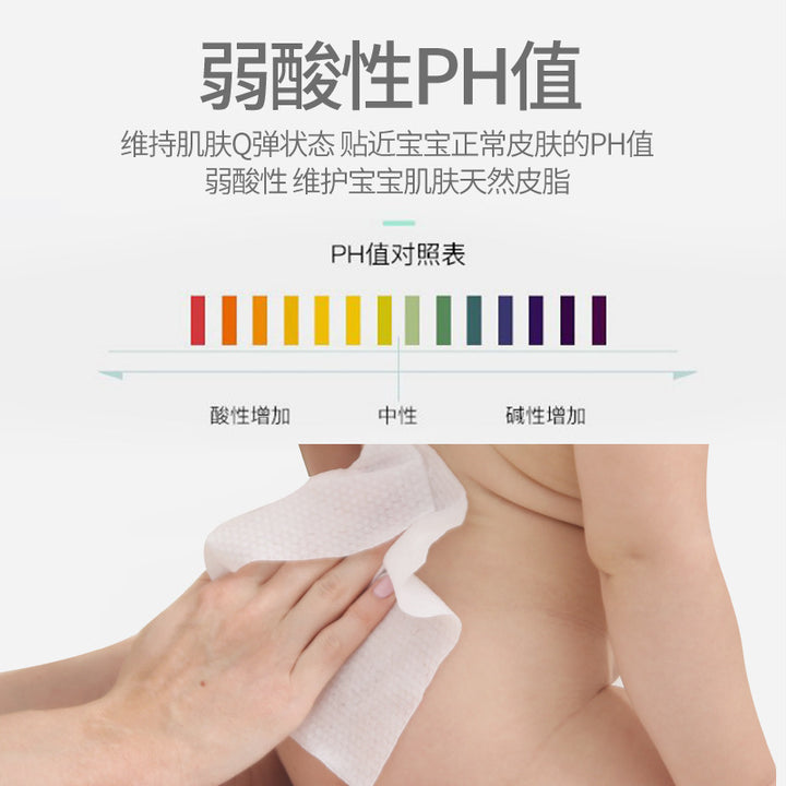 厂家婴儿湿巾大包宝宝手口专用屁屁湿纸巾儿童清洁批发实惠批发