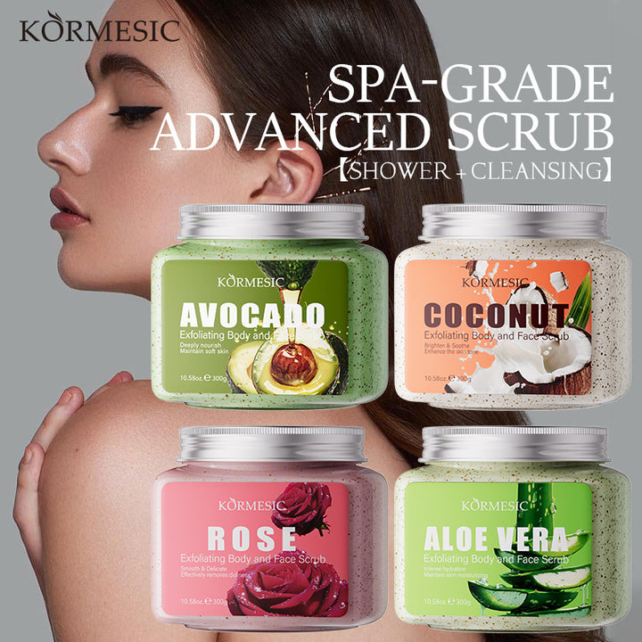 KORMESIC Fruit Body Face Body Scrub Facial Scrub Wholesale