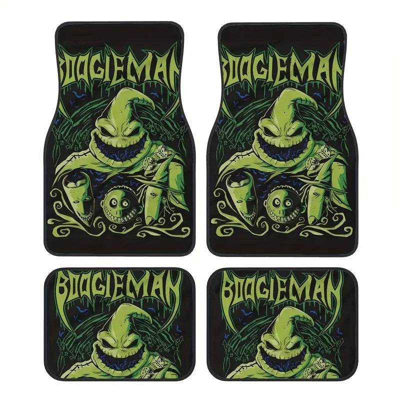 TEMUNordic Vintage Car Foot Mat Carpet Carpet 4 Piece Set Stain Resistant Floor Mat Wholesale Drop Shipping