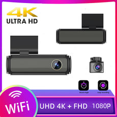 4K Ultra HD Car Dash Cam – Phone Connected Vehicle Recorder