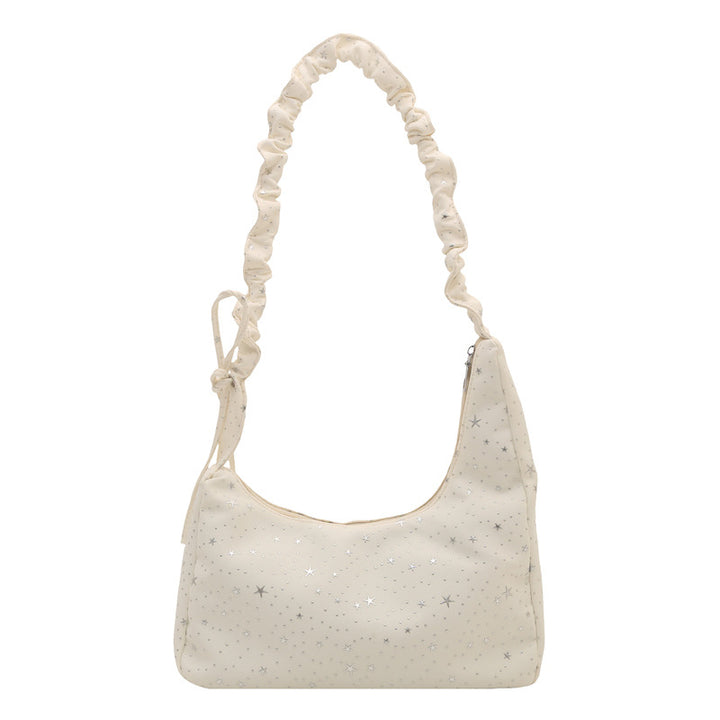 Spring High Aesthetic Single Shoulder Bag – Korean Star Pattern Casual Crossbody