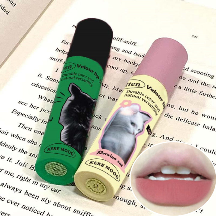 kekemood凯特乐园喵喵奶糕唇霜唇泥哑光雾面丝绒不掉色不沾杯唇釉