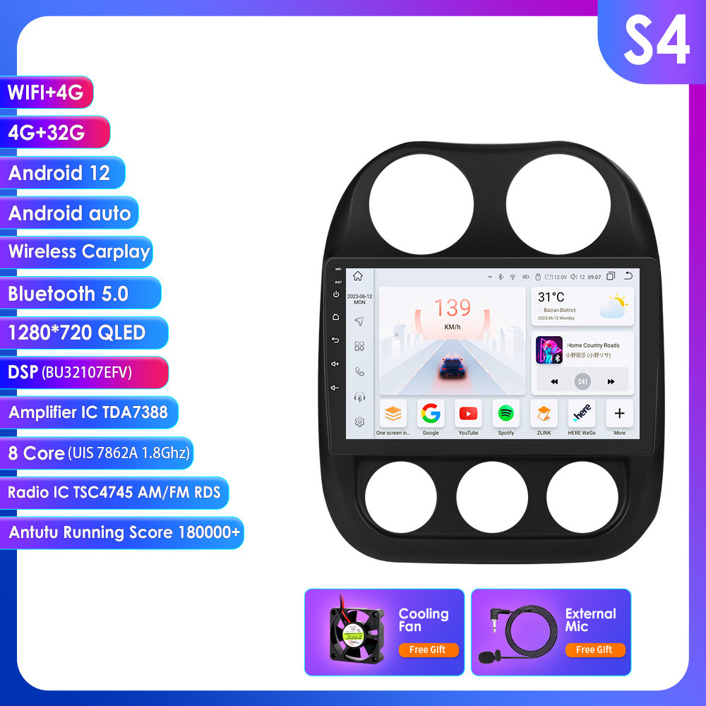 For jeep 10-16 Car dvd