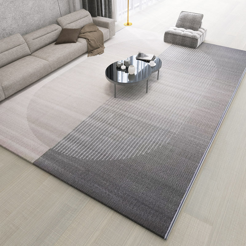 Carpet Living Room Modern Minimalist Bedroom Premium Light Luxury Custom Gray