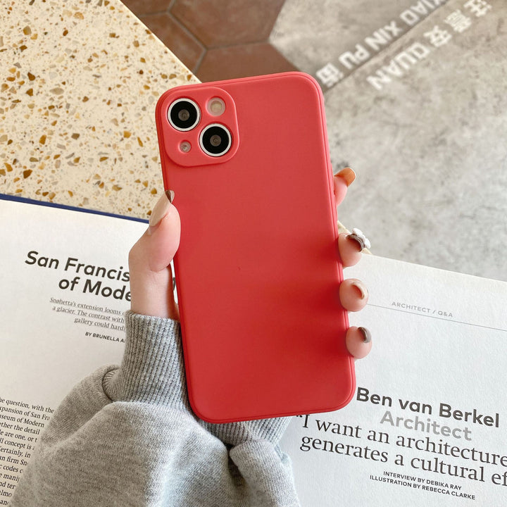 For iPhone17 Liquid Silicone Phone Caseiphone 16 ShockproofiPhone15 Protective Case